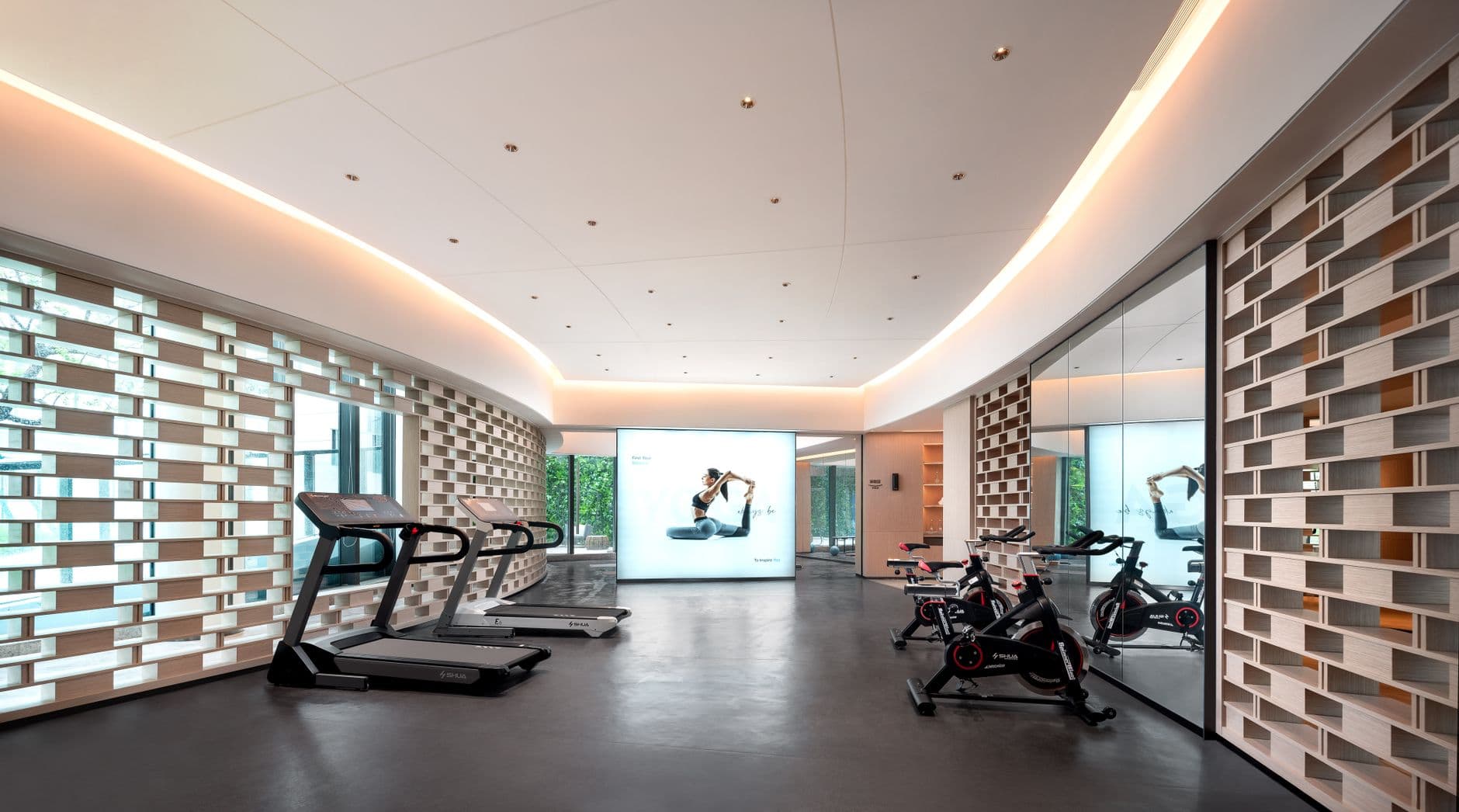 A bright, welcoming studio interior